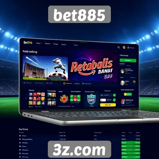 Facilidade de navegação na plataforma bet885